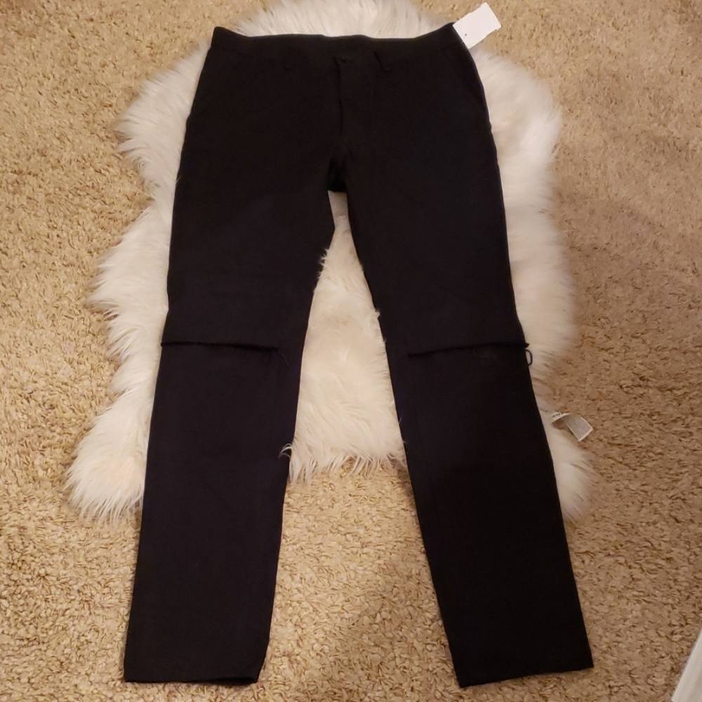 Sacai pants with knee slits